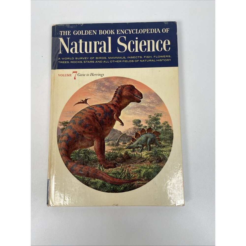 Vintage 1962 The Golden Book Encyclopedia Of Natural Science Volume 7 Geese